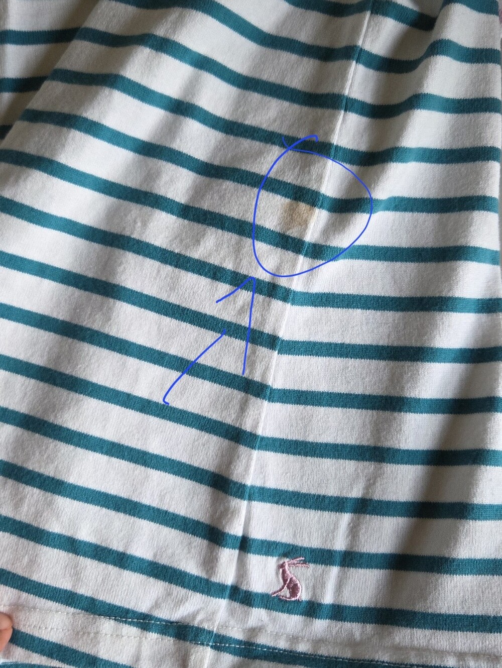 Joules Striped Long Sleeve Top Size US 10 / EU 42 - Picture 5 of 5